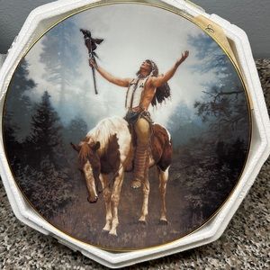 Vintage 1992 Hamilton Collection “Deliverance” from Mystic Warriors by Chuck Ren